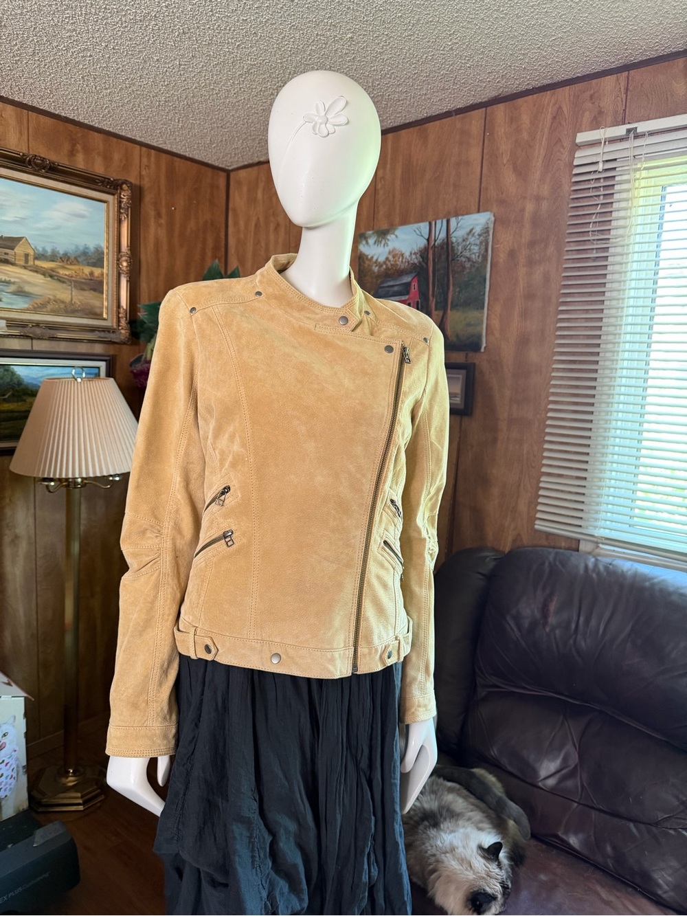 Danier Suede Leather Jacket
